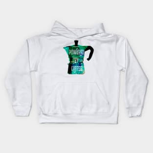 Powered by Coffee Kids Hoodie